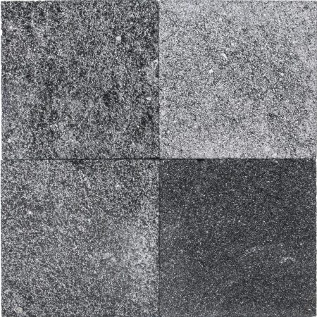 black lava stone sawn cut 20x20cm